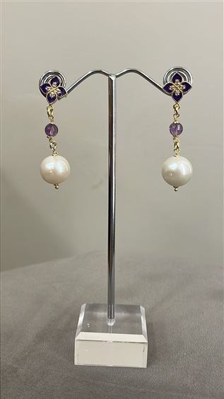 Orecchini Gaetano Vitiello Donna in Argento Perla 3130 - 3130